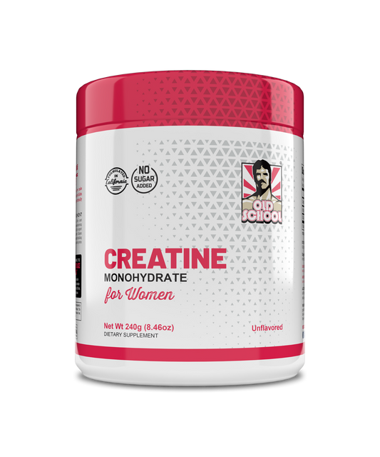 Monohidrato de creatina para mujeres